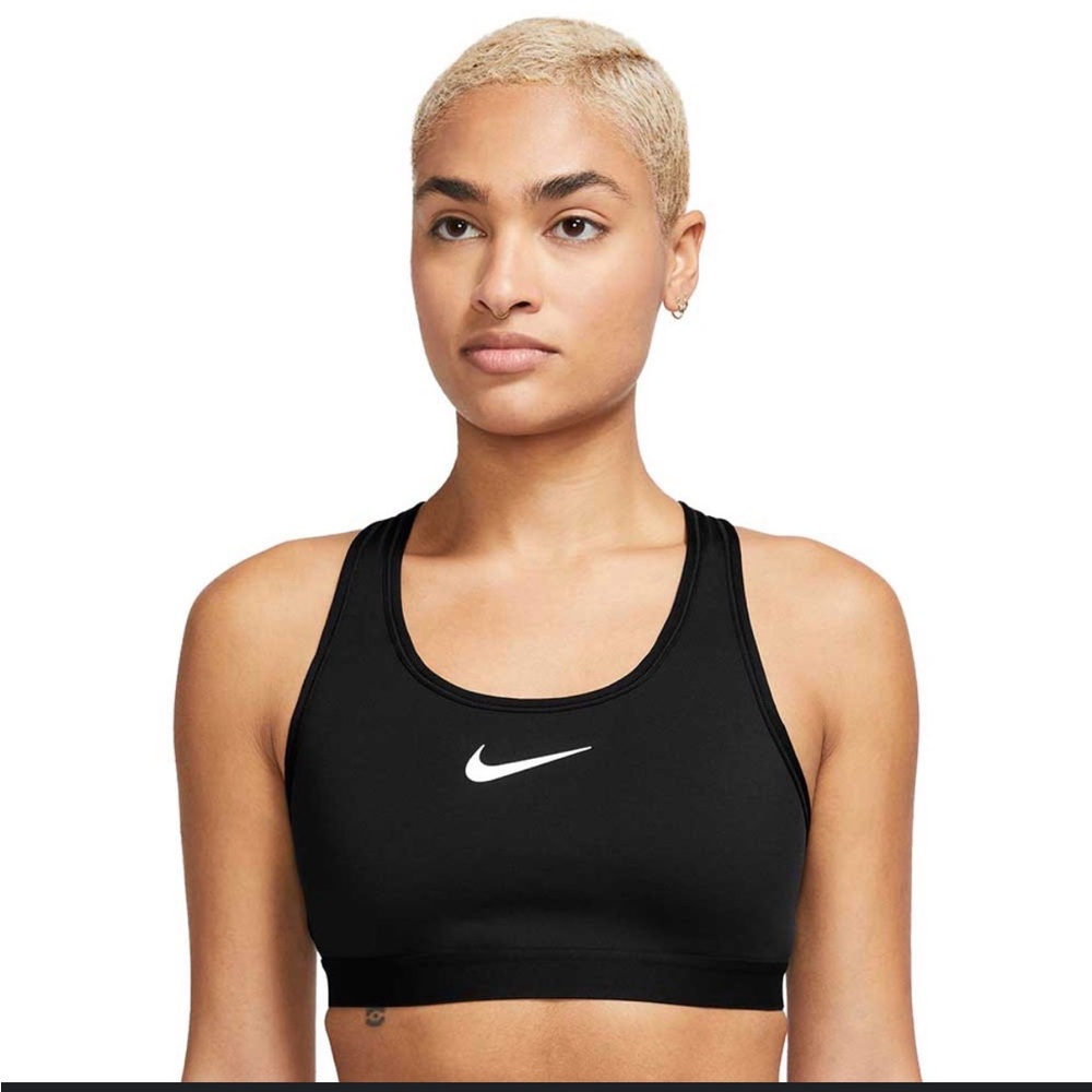 Nike Women's Black and White Sports Bra